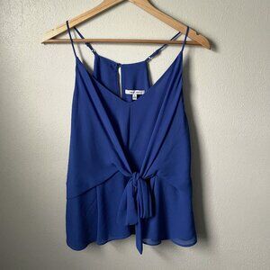 Naked Zebra Women's Blue Strappy Blouse